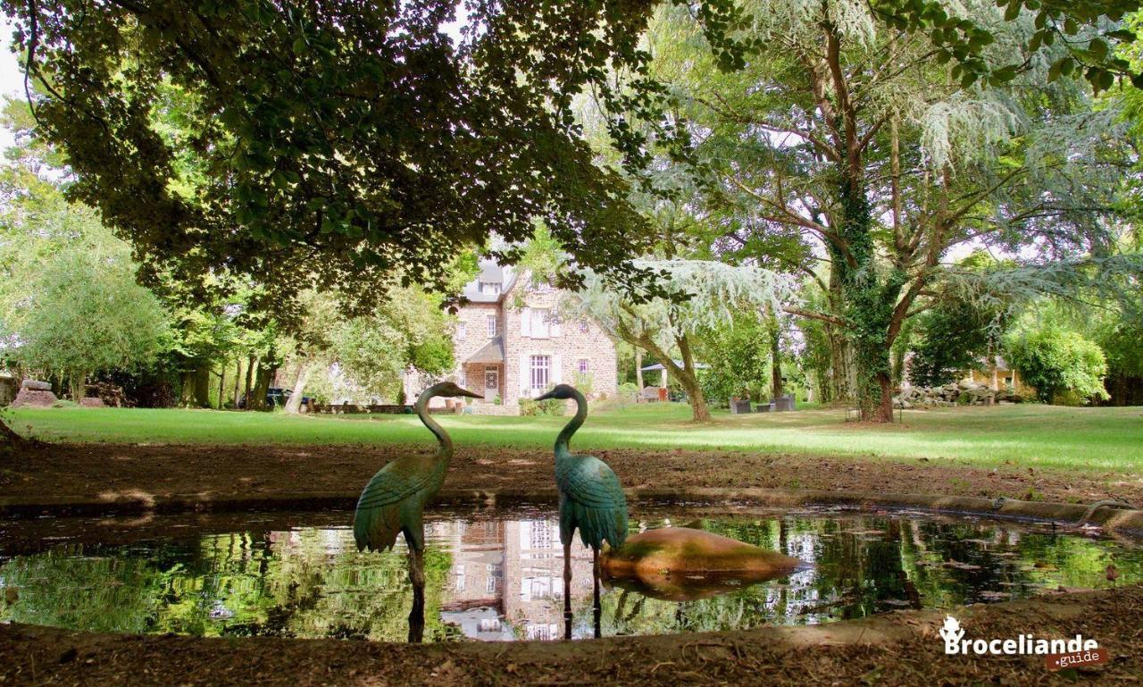 La Maison Rouge Broceliande Montauban-de-Bretagne Exterior foto