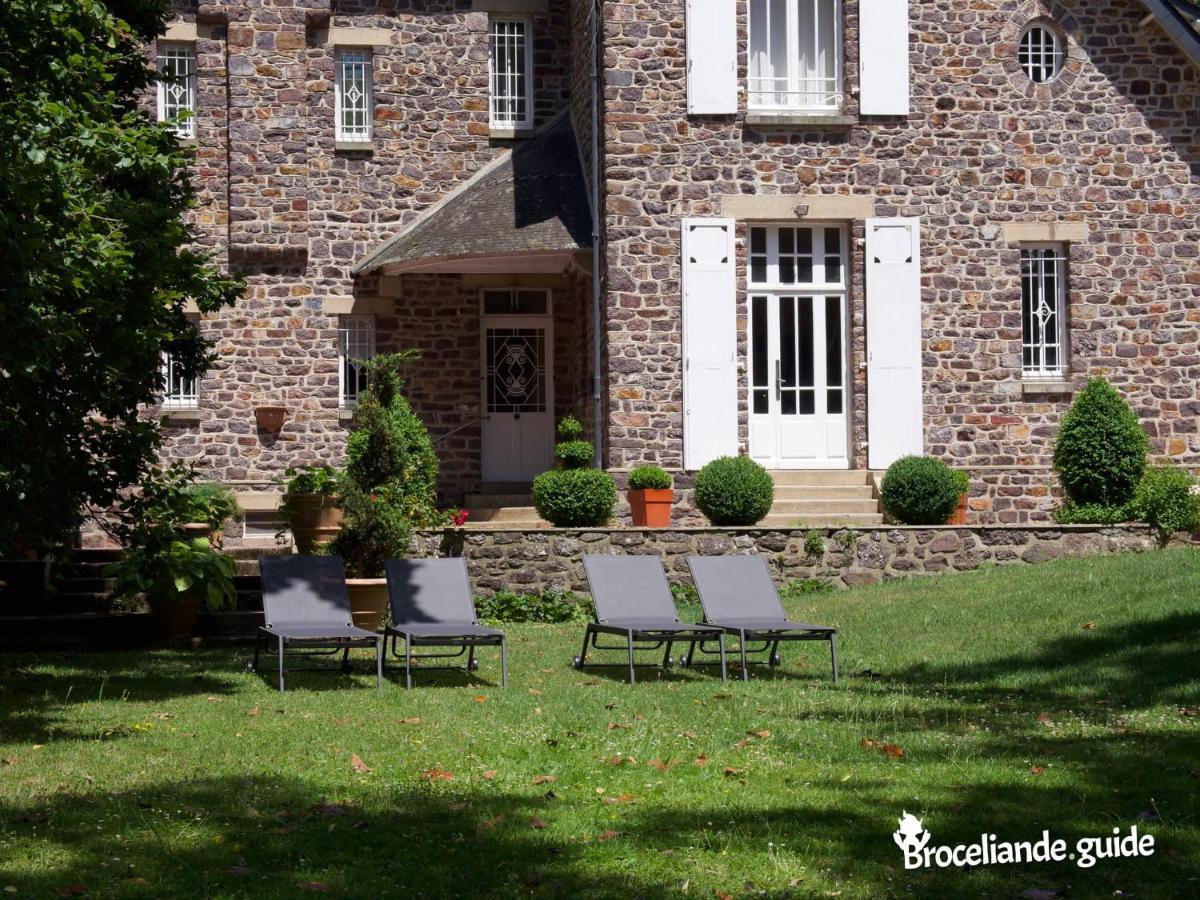 La Maison Rouge Broceliande Montauban-de-Bretagne Exterior foto